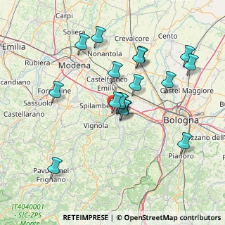 Mappa Via L. Benetti, 40053 Valsamoggia BO, Italia (14.14235)