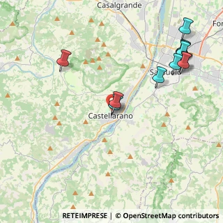 Mappa Via Coppi, 42014 Castellarano RE, Italia (4.98182)