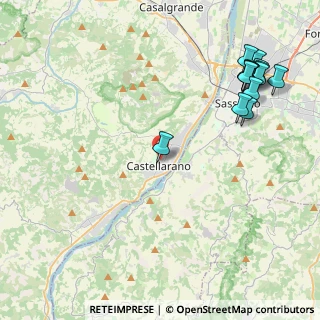 Mappa Via Coppi, 42014 Castellarano RE, Italia (5.51714)