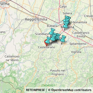 Mappa Via Coppi, 42014 Castellarano RE, Italia (11.49154)