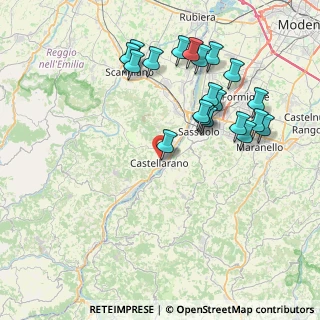 Mappa Via Coppi, 42014 Castellarano RE, Italia (8.479)