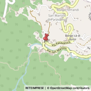Mappa Via Paravanico, 23, 16014 Campo Ligure, Genova (Liguria)