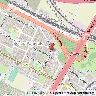Mappa Via delle Scuole, 36, 40132 Bologna, Bologna (Emilia Romagna)