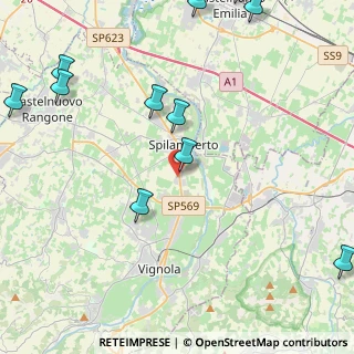 Mappa Via Piave, 41057 Spilamberto MO, Italia (6.00273)