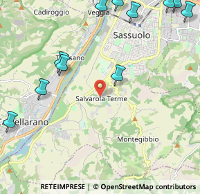 Mappa 44.51886780943885, 41049 Sassuolo MO, Italia (3.03455)