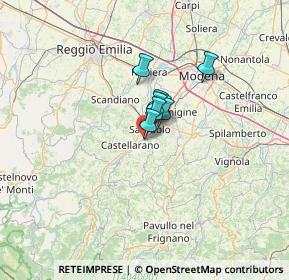 Mappa 44.51886780943885, 41049 Sassuolo MO, Italia (27.89)