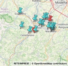 Mappa 44.51886780943885, 41049 Sassuolo MO, Italia (6.384)