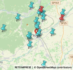 Mappa Via Pes di Villamarina, 12022 Busca CN, Italia (3.752)