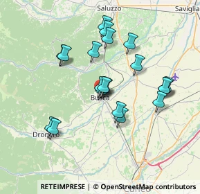 Mappa Via Pes di Villamarina, 12022 Busca CN, Italia (6.598)