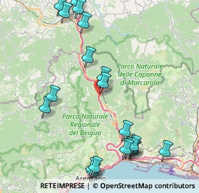 Mappa Via. Isolagiugno, 16013 Campo Ligure GE, Italia (10.2665)