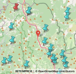 Mappa Via. Isolagiugno, 16013 Campo Ligure GE, Italia (6.2235)