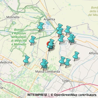 Mappa Via Don Giovanni Minzoni, 48017 Conselice RA, Italia (6.26882)