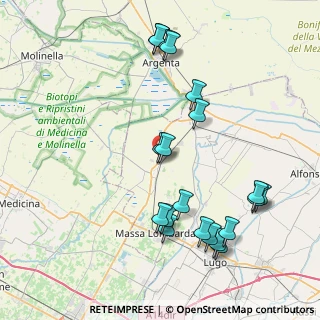 Mappa Via Don Giovanni Minzoni, 48017 Conselice RA, Italia (9.143)