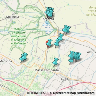 Mappa Via Don Giovanni Minzoni, 48017 Conselice RA, Italia (9.044)