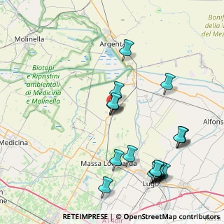 Mappa Via Don Giovanni Minzoni, 48017 Conselice RA, Italia (9.4785)