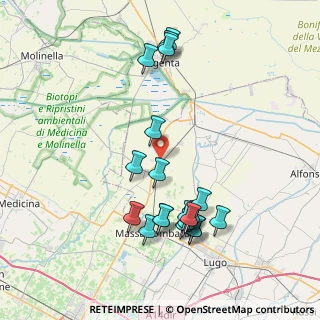 Mappa Via Don Giovanni Minzoni, 48017 Conselice RA, Italia (8.291)