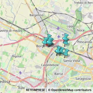 Mappa Via Girolamo Cardano, 40132 Bologna BO, Italia (0.96091)