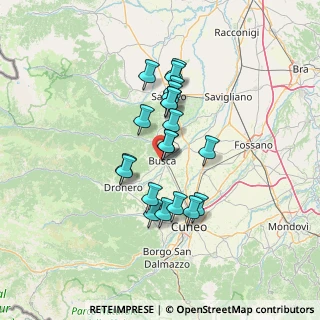 Mappa Viale Piemonte, 12022 Busca CN, Italia (10.852)