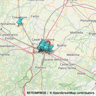 Mappa Via Paolo Canali 16 CAAB Scpa Centro Agro Alimentare di, 40127 Bologna BO, Italia (7.49909)