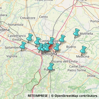 Mappa , 40129 Bologna BO, Italia (10.93462)
