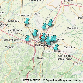 Mappa , 40129 Bologna BO, Italia (9.35375)