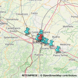 Mappa , 40129 Bologna BO, Italia (7.50727)
