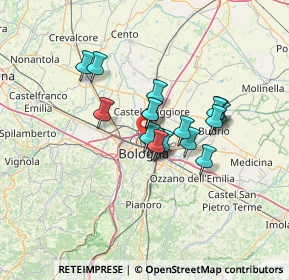 Mappa , 40129 Bologna BO, Italia (9.48111)