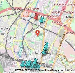 Mappa , 40129 Bologna BO, Italia (1.529)