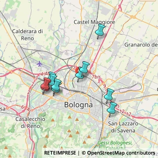 Mappa , 40129 Bologna BO, Italia (3.40636)