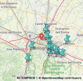 Mappa , 40129 Bologna BO, Italia (5.91846)