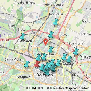 Mappa , 40129 Bologna BO, Italia (2.3345)