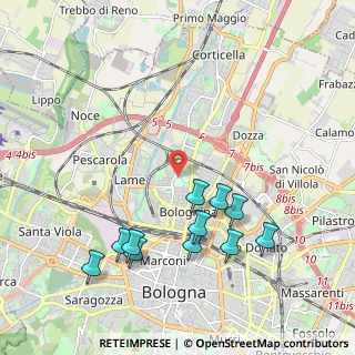 Mappa , 40129 Bologna BO, Italia (2.21)