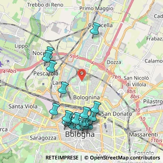 Mappa , 40129 Bologna BO, Italia (2.4265)