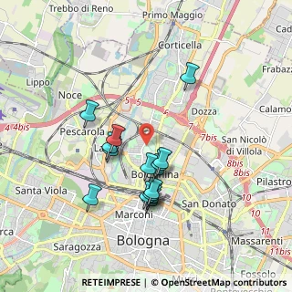 Mappa , 40129 Bologna BO, Italia (1.59333)