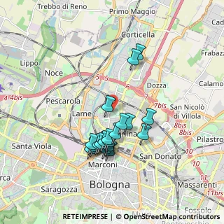 Mappa , 40129 Bologna BO, Italia (1.616)