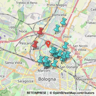 Mappa , 40129 Bologna BO, Italia (1.58526)