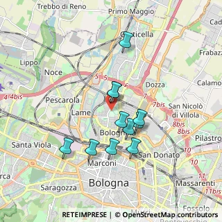 Mappa , 40129 Bologna BO, Italia (1.50909)