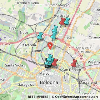 Mappa , 40129 Bologna BO, Italia (1.62438)