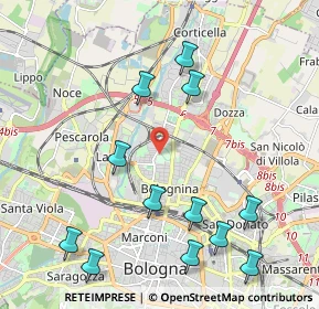 Mappa , 40129 Bologna BO, Italia (2.455)