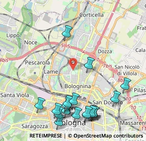 Mappa , 40129 Bologna BO, Italia (2.637)