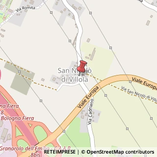 Mappa Via Cadriano, 2, 40127 Bologna, Bologna (Emilia Romagna)