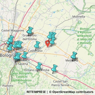 Mappa Via G.tubertini Angolo Via Faustino Trebi Cento Di, 40054 Budrio BO, Italia (9.719)