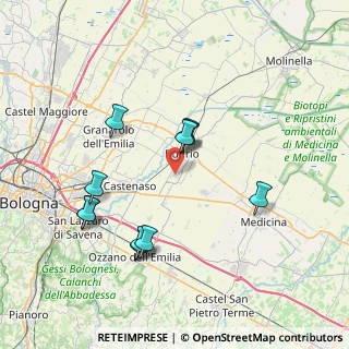 Mappa Via G.tubertini Angolo Via Faustino Trebi Cento Di, 40054 Budrio BO, Italia (7.43182)