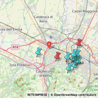 Mappa Bologna Borgo Panigale, 40132 Bologna BO, Italia (4.64667)