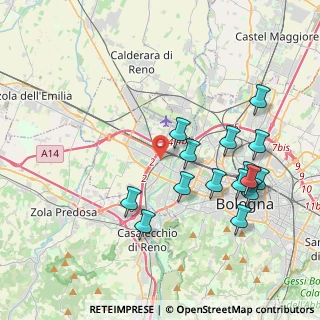 Mappa Bologna Borgo Panigale, 40132 Bologna BO, Italia (4.156)