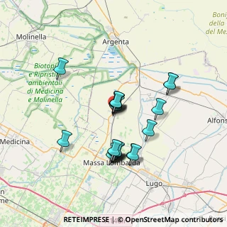 Mappa Via Porto Venere, 48017 Conselice RA, Italia (6.117)