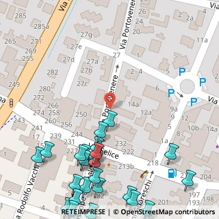 Mappa Via Porto Venere, 48017 Conselice RA, Italia (0.092)