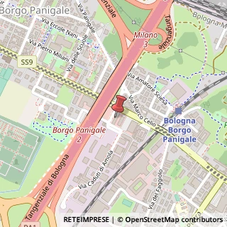 Mappa Via Caduti di Amola, 6, 40132 Bologna, Bologna (Emilia Romagna)