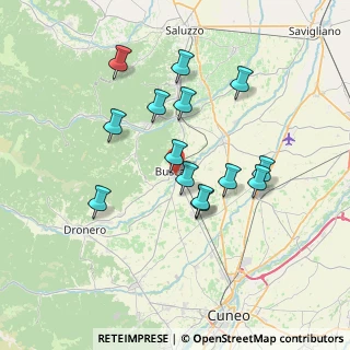 Mappa Via Villafalletto, 12022 Busca CN, Italia (6.535)