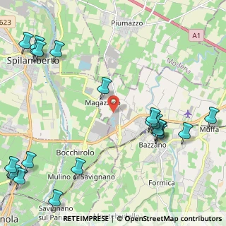 Mappa Via Padulli, 40053 Valsamoggia BO, Italia (3.112)